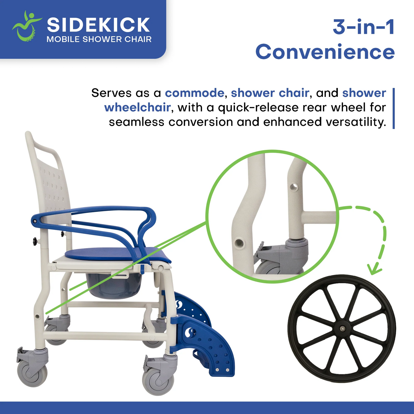 Sidekick Ultralight Shower Chair