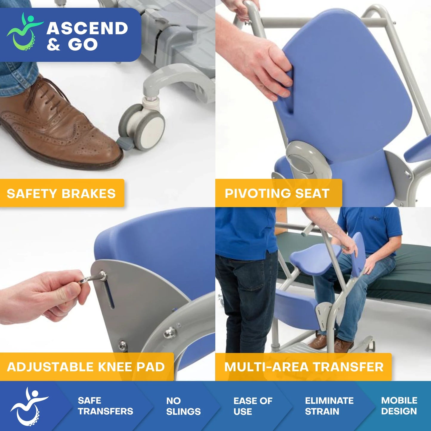 Ascend & Go Sit to Stand Patient Lift