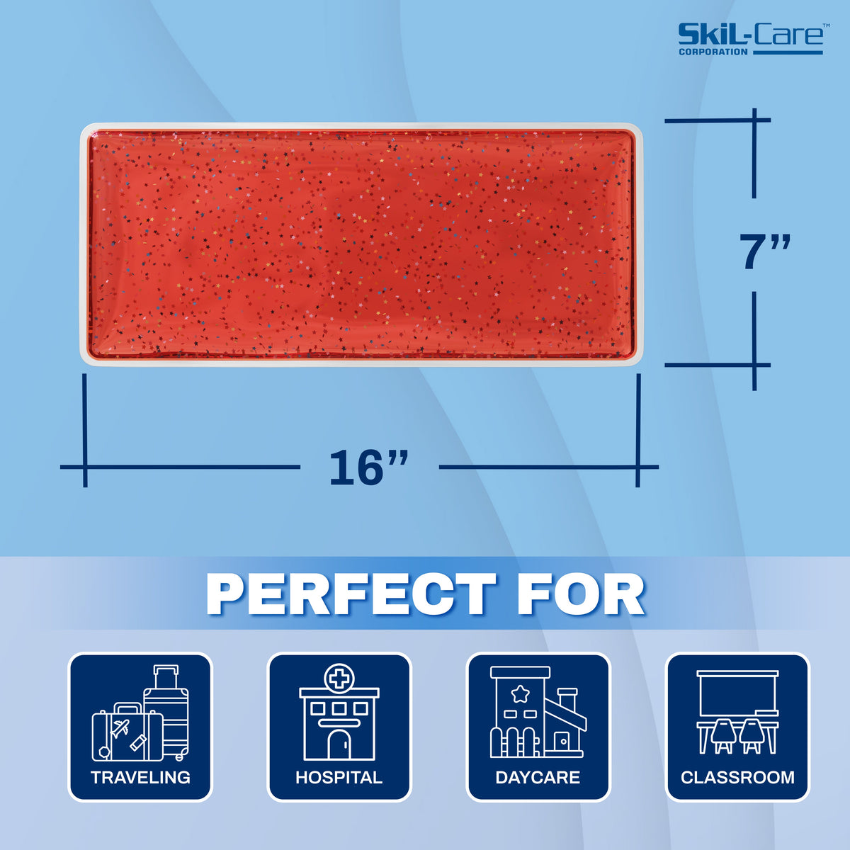 Skil-Care Rectangular Weighted Lap Pad