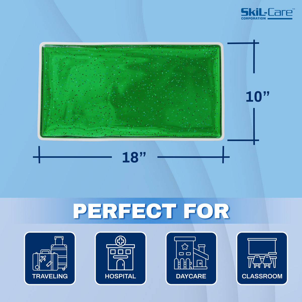 Skil-Care Rectangular Weighted Lap Pad