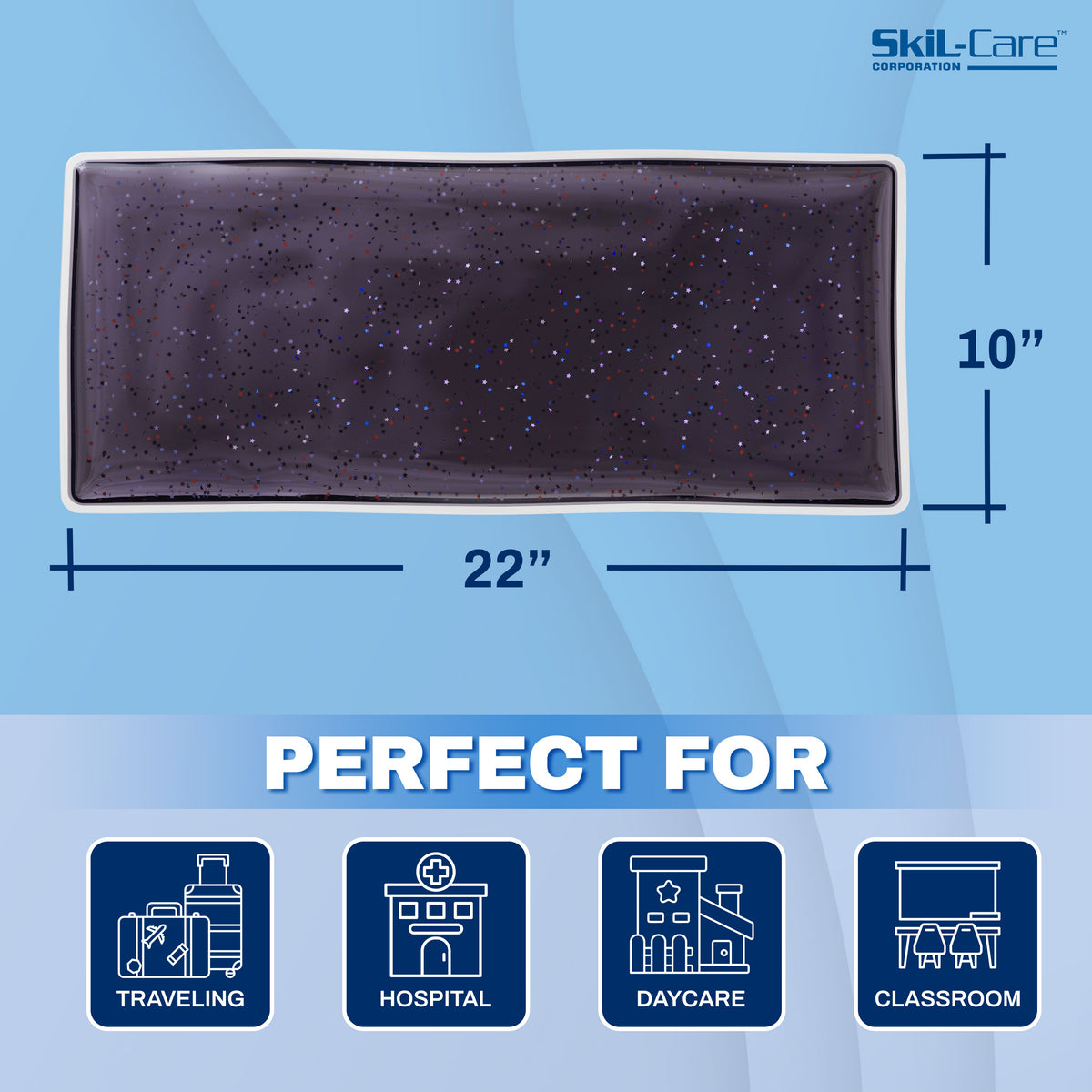 Skil-Care Rectangular Weighted Lap Pad
