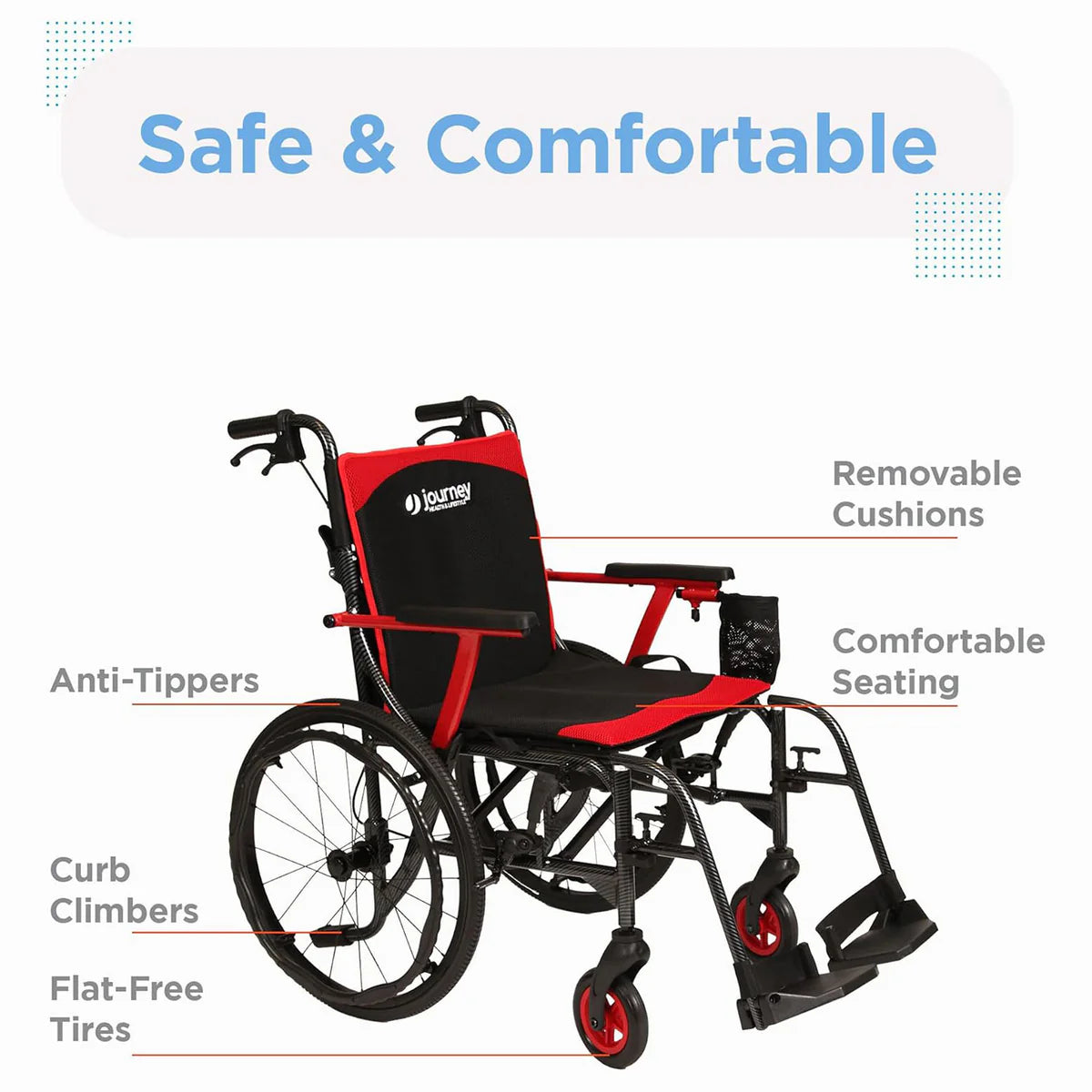 Journey So Lite® C2 Ultra Lightweight Wheelchair