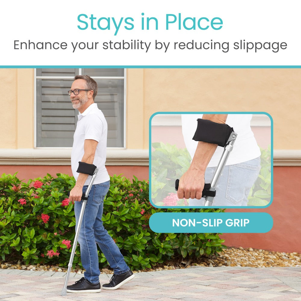 Vive Health Standard Forearm Crutch Pads