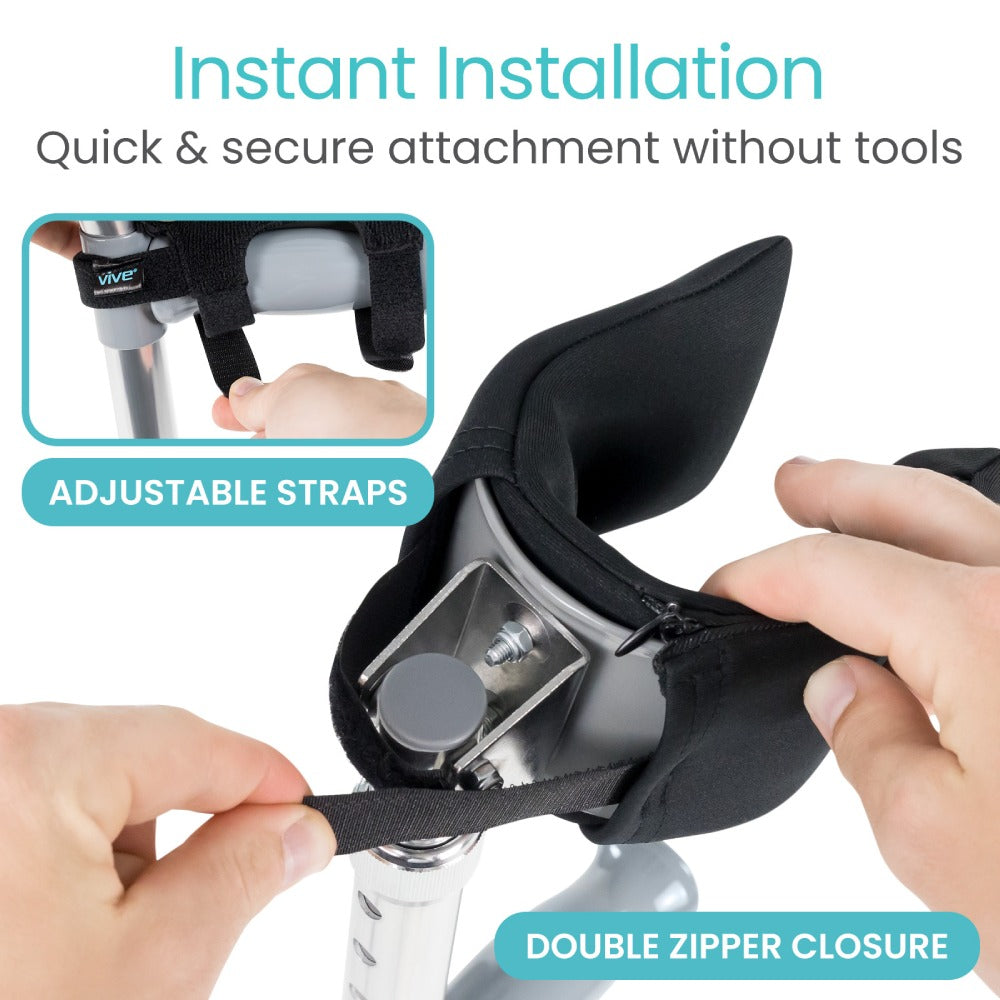 Vive Health Standard Forearm Crutch Pads