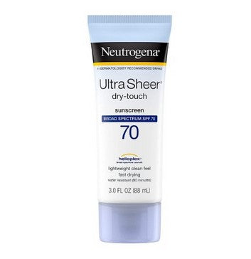 Sunblock Neutrogena® Ultra Sheer® SPF 70 Lotion 3 oz. Tube