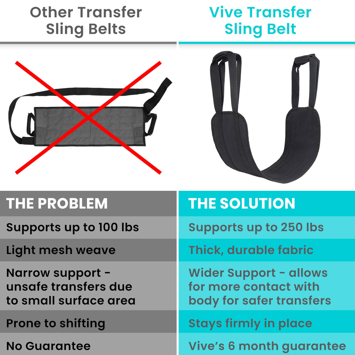 Vive Transfer Sling Standard
