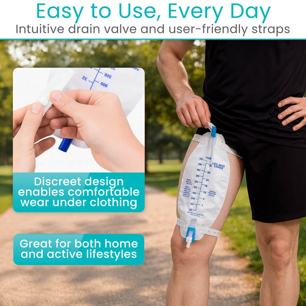 Vive Health Leg Urinary Drainage Bag
