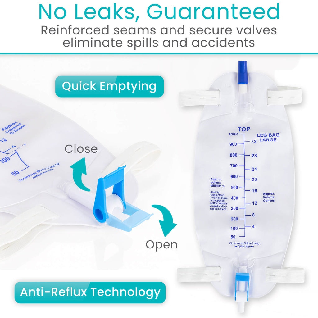 Vive Health Leg Urinary Drainage Bag