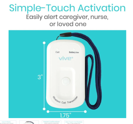 Vive Health Wireless Call Button and Pager