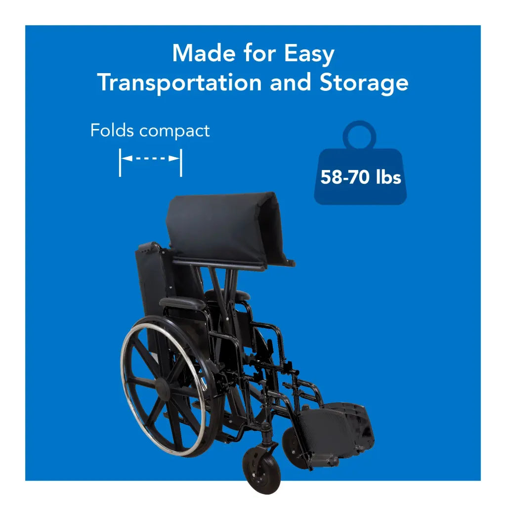 ProBasics K7 Heavy Duty Wheelchair 600 lbs