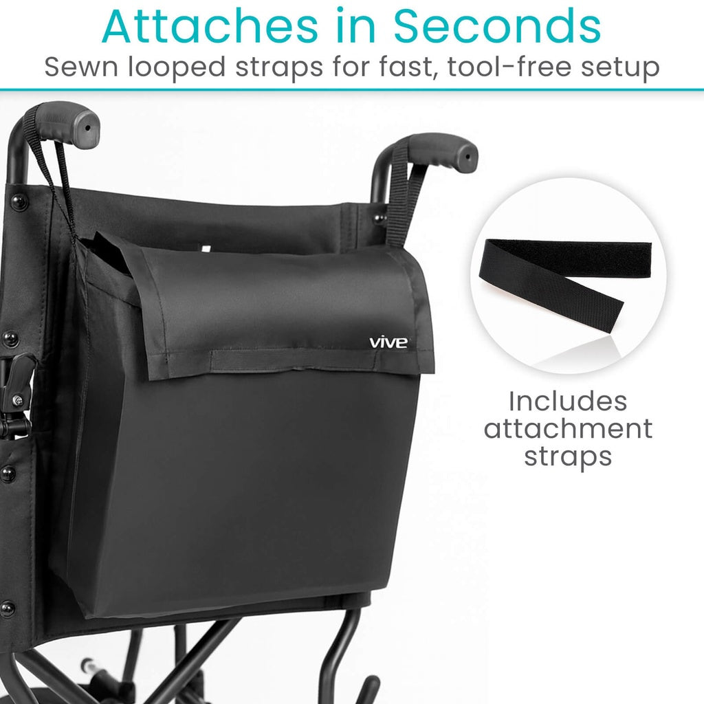 Vive Health Wheelchair Bag