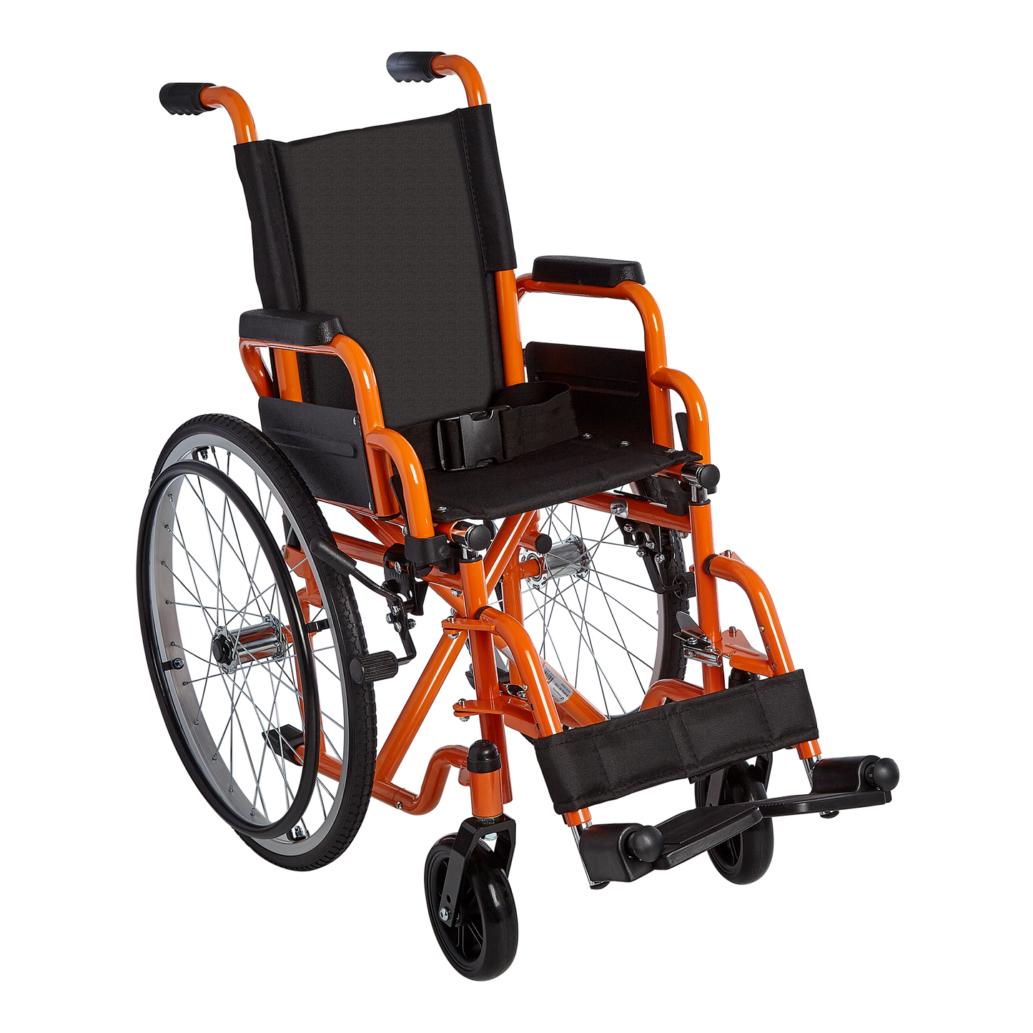 Ziggo 12" Wheelchair, Orange