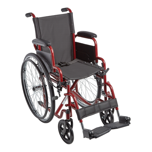 Ziggo 14" Wheelchair, Red