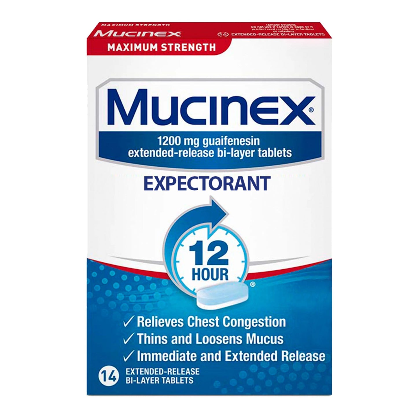 MUCINEX, TAB MAX/STR 1200MG (28/CT)