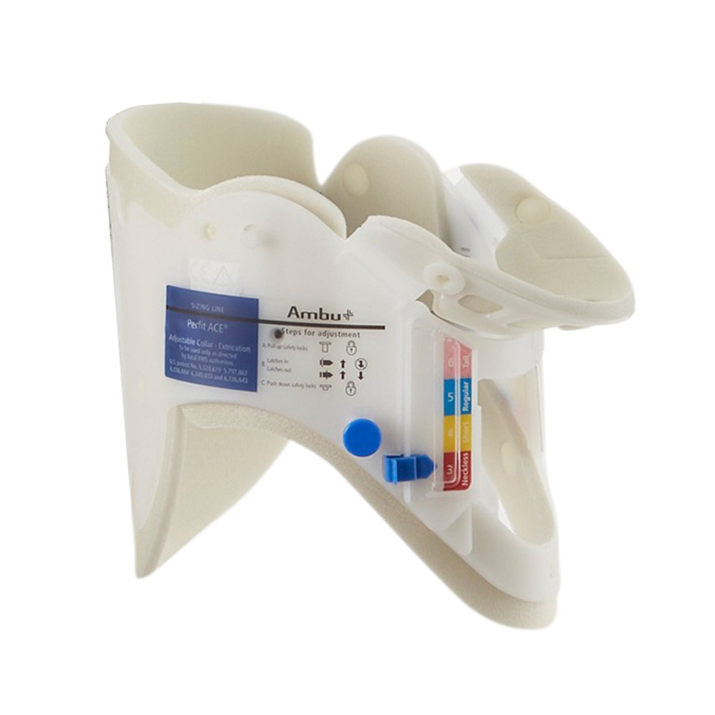 COLLAR, CERVICAL EXTRICATION ADJ (30/CS)