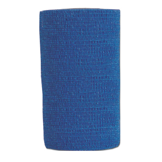 Blue Co-Flex Cohesive Bandage ? EasyTear, Self-Adhering Compression Wrap