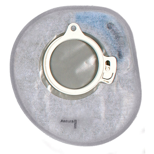 Assura® 2-Piece Opaque Ostomy Pouch, Red Match