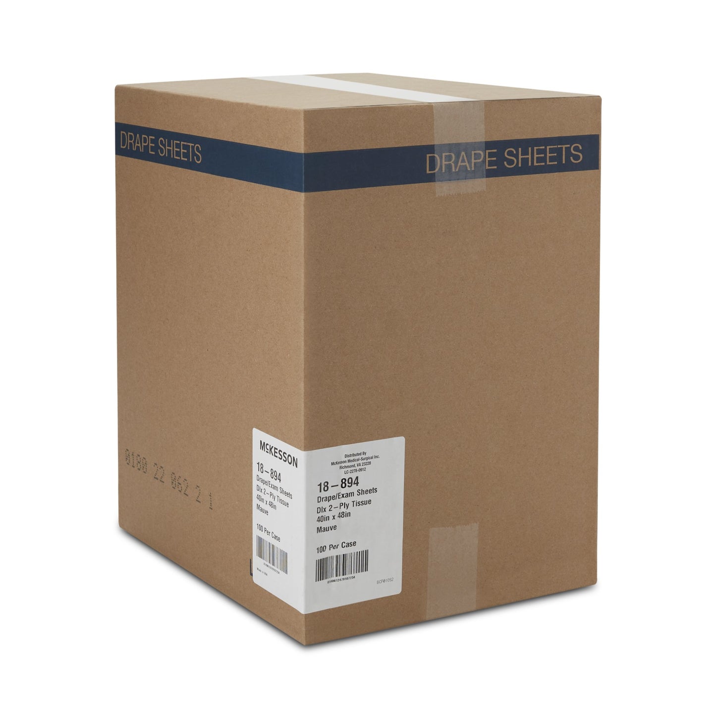 SHEET, DRAPE 2PLY MAUVE 40X48 (100/CS)