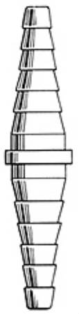 CONNECTOR, 5IN1 STR (25/BX)