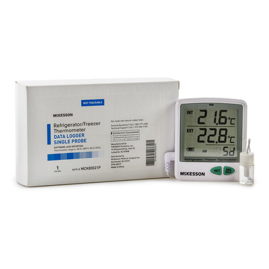 THERMOMETER, REFRIG/FRZR DATA LOGGER SNGL PROBE