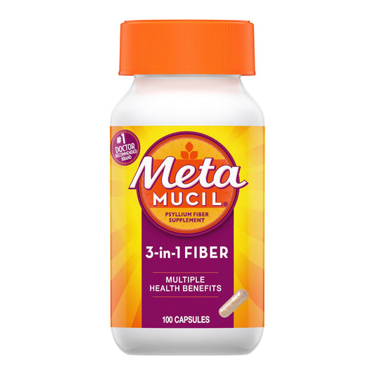 Metamucil® 3 in 1 Fiber Capsules