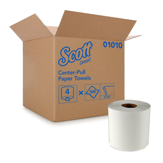 Scott Paper Towel Center-Pull Roll, Perforated, 8 x 15 Inch