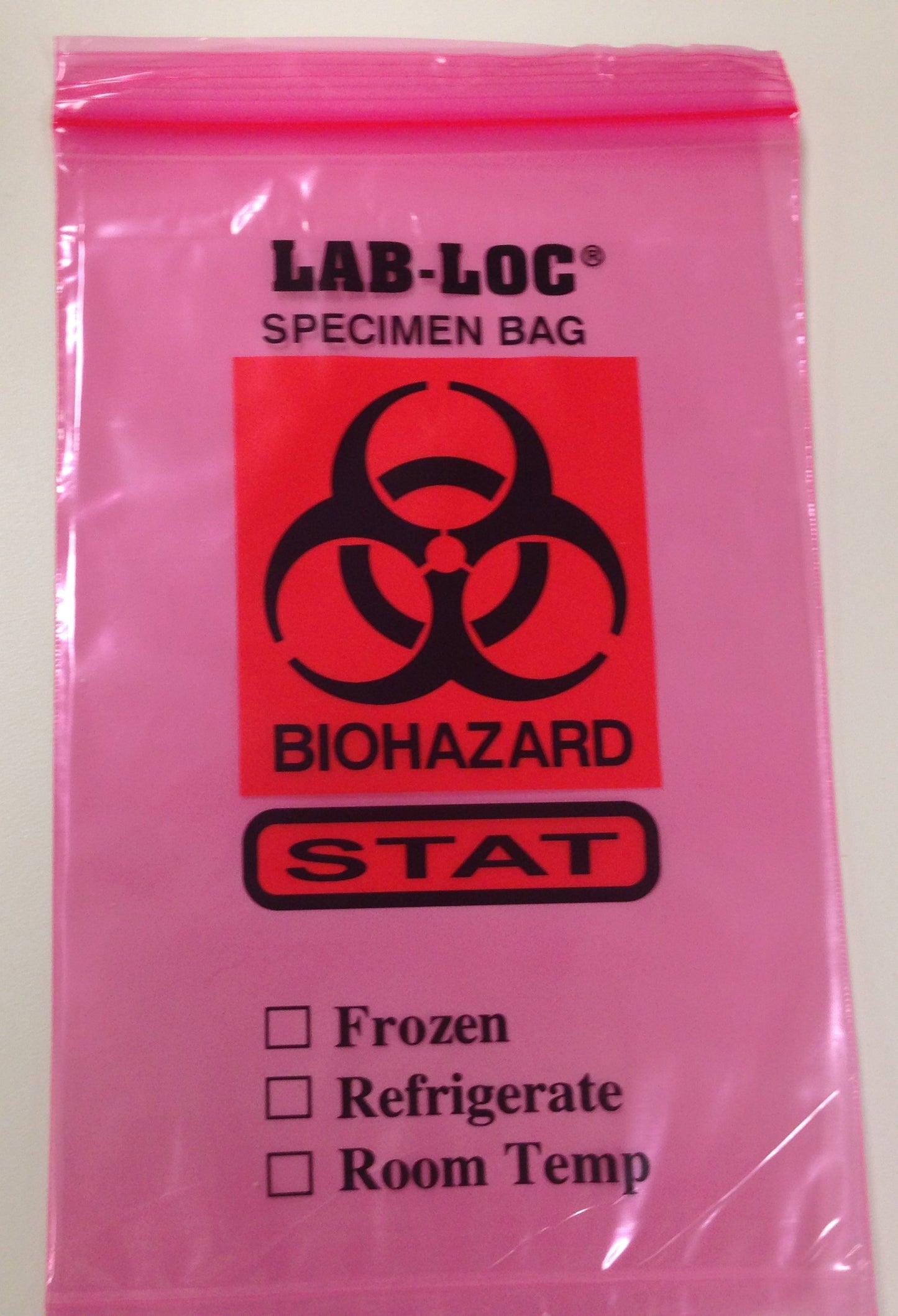 Seal-N-Rip® Specimen Transport Bag with Document Pouch