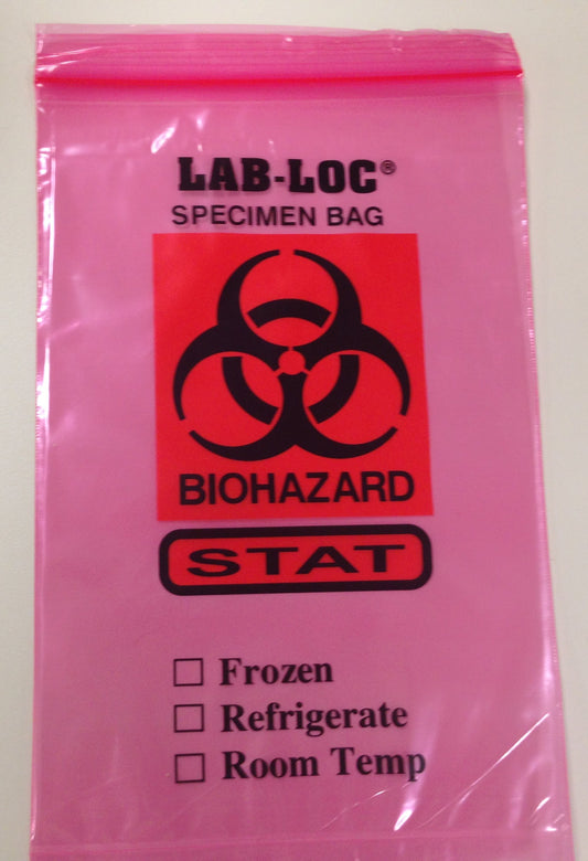 Seal-N-Rip® Specimen Transport Bag with Document Pouch