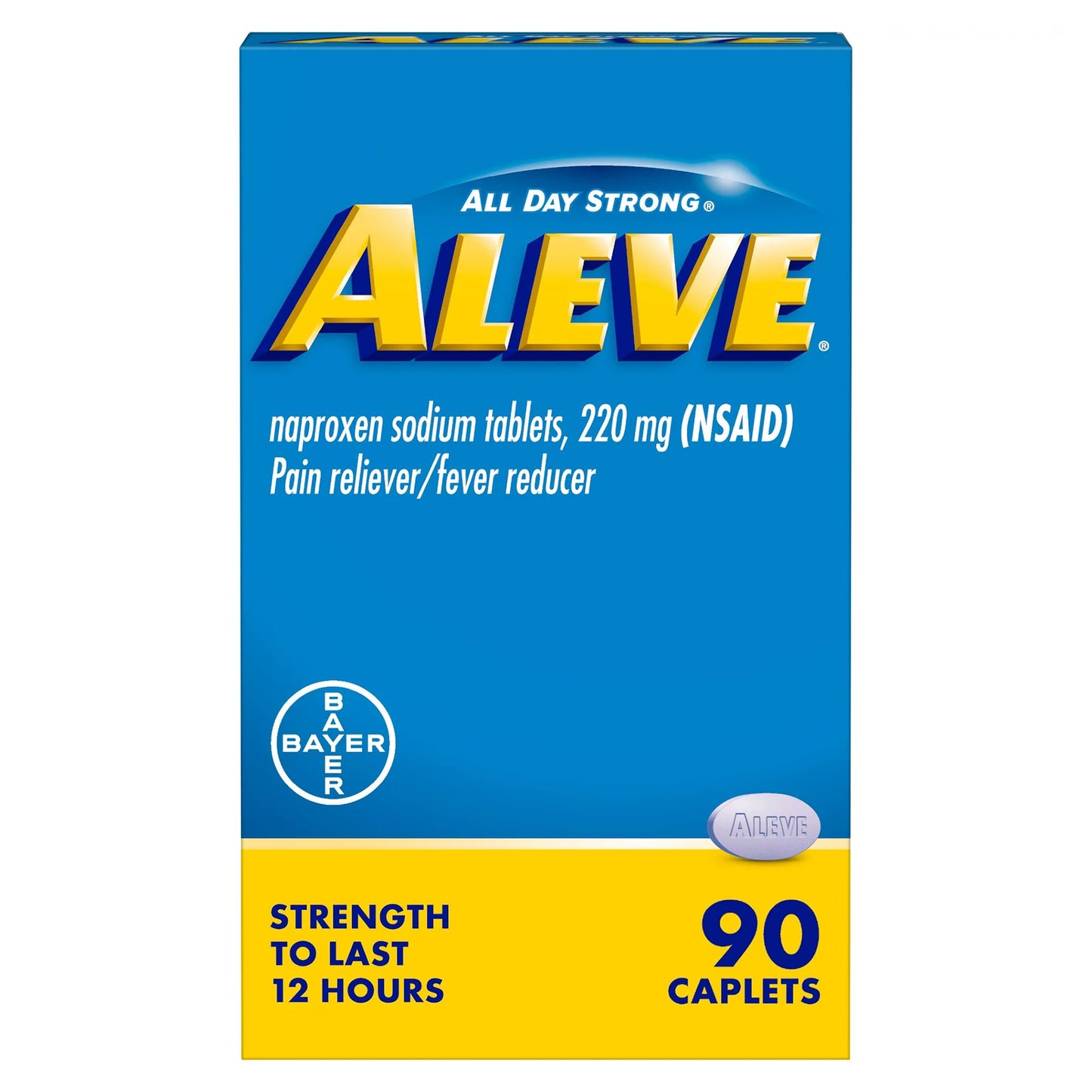 ALEVE, CAP NAPROXEN SODIUM 220MG (90/BT)