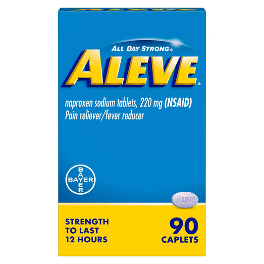 ALEVE, CAP NAPROXEN SODIUM 220MG (90/BT)