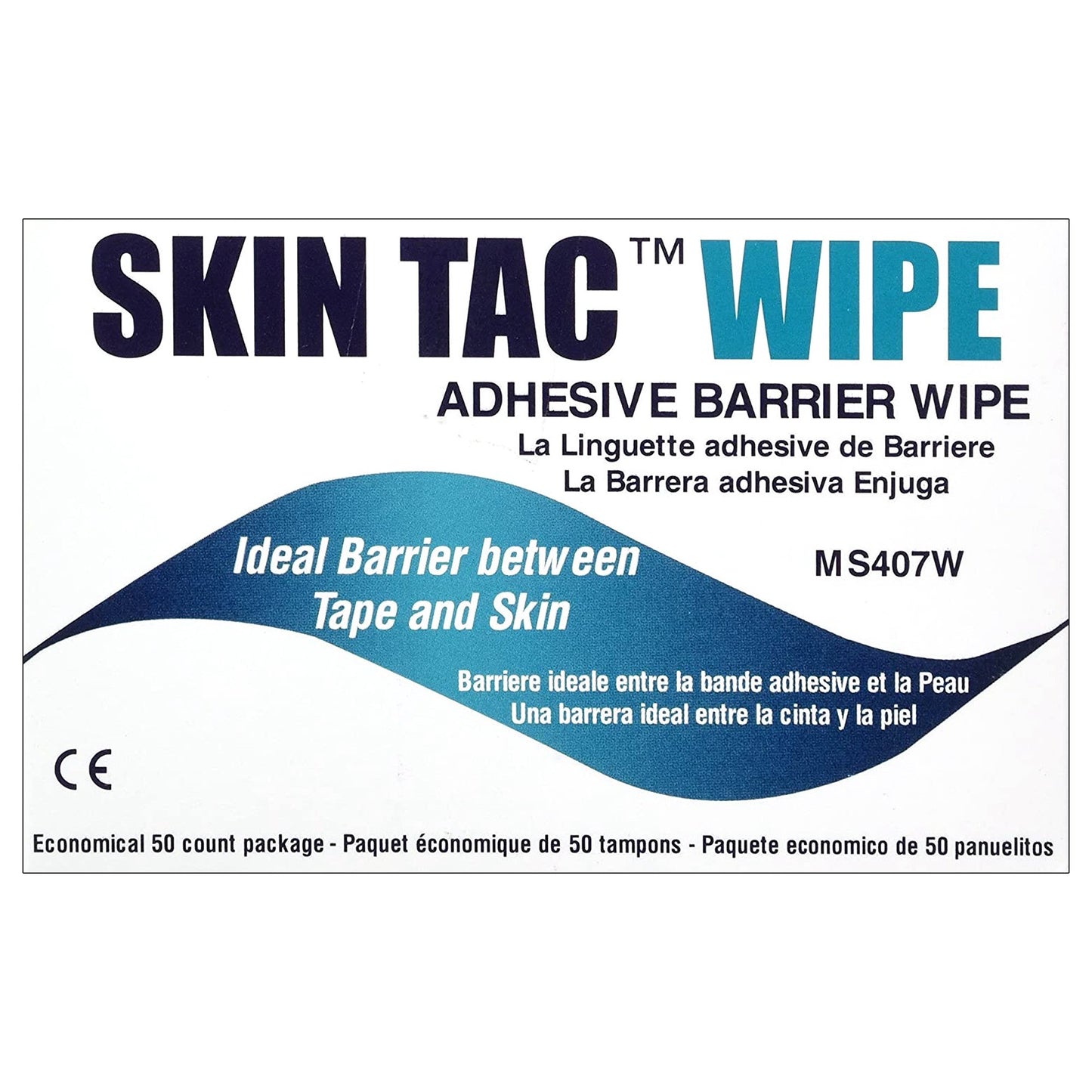 WIPE, SKIN TAC (50/BX)