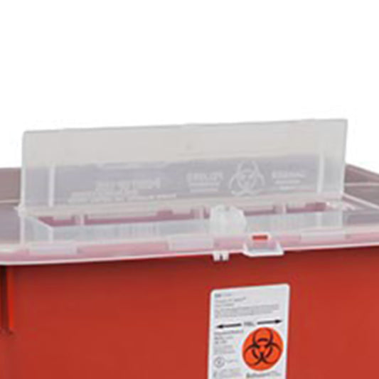 CONTAINER, SHARPS RED 10GL RIGPLAS (6/CS)