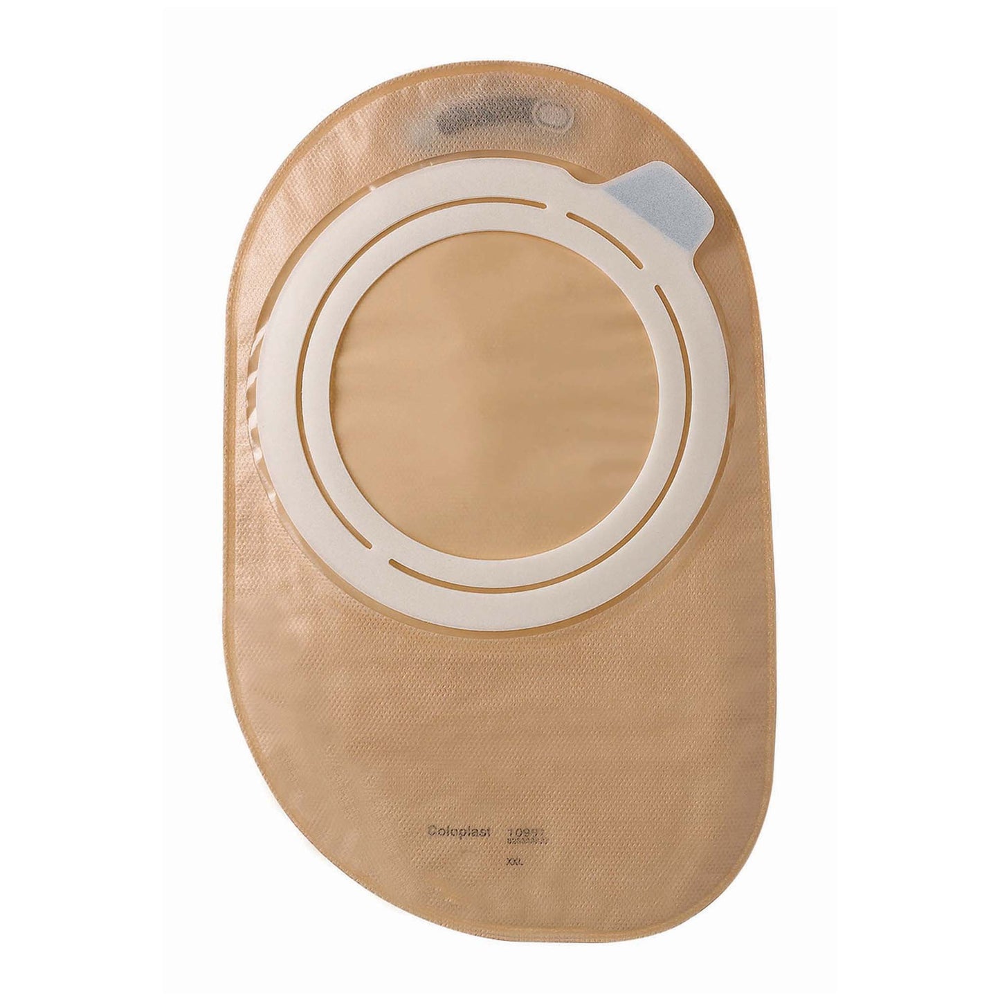 SenSura® Flex 2-Piece Closed End Transparent Ostomy Pouch, Red Match