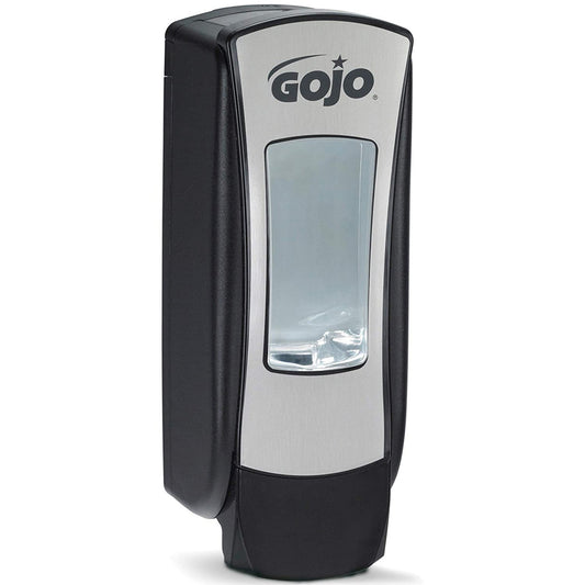 Hand Hygiene Dispenser GOJO ADX-12™ Chrome / Black Plastic Manual 1250 mL Wall Mount