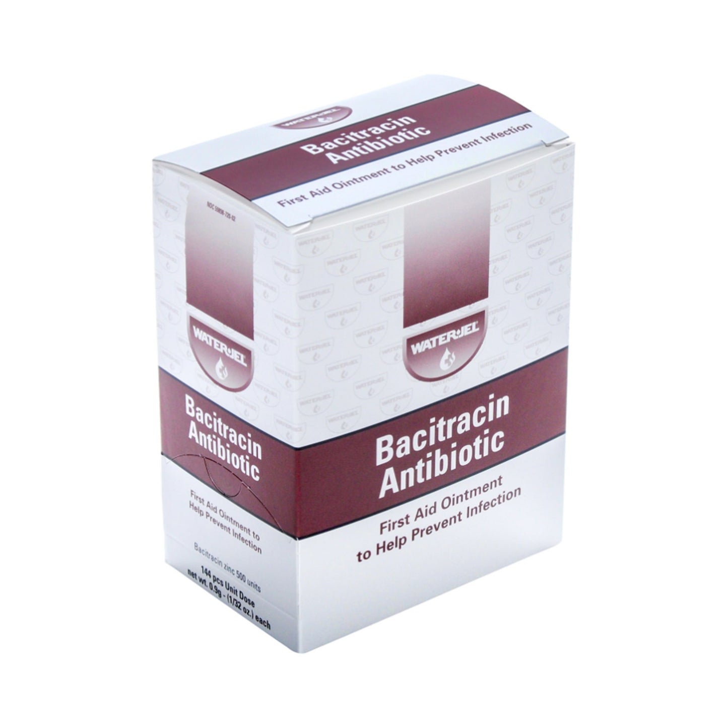 BACITRACIN+ZINC, OINT 500U/GM 0.9GM (144/BX 12/BX/CS)