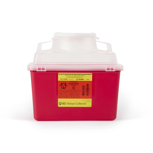 BD Multi-purpose Sharps Container, 3.5 Gallon, 11.5 x 12.8 x 8.8 Inch