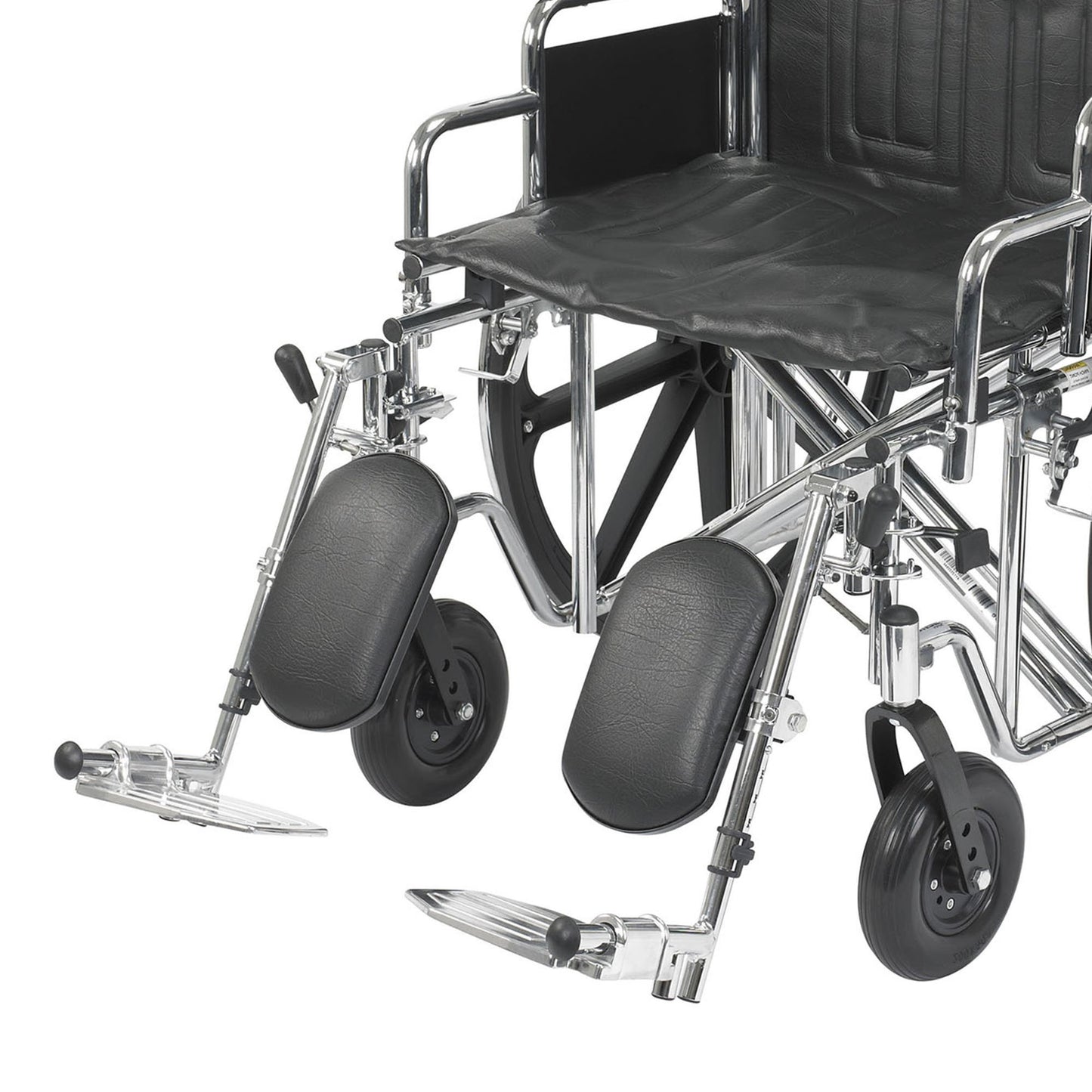 WHEELCHAIR, HD DUAL CROSS BRACE DDA ELR 22" 450LBS