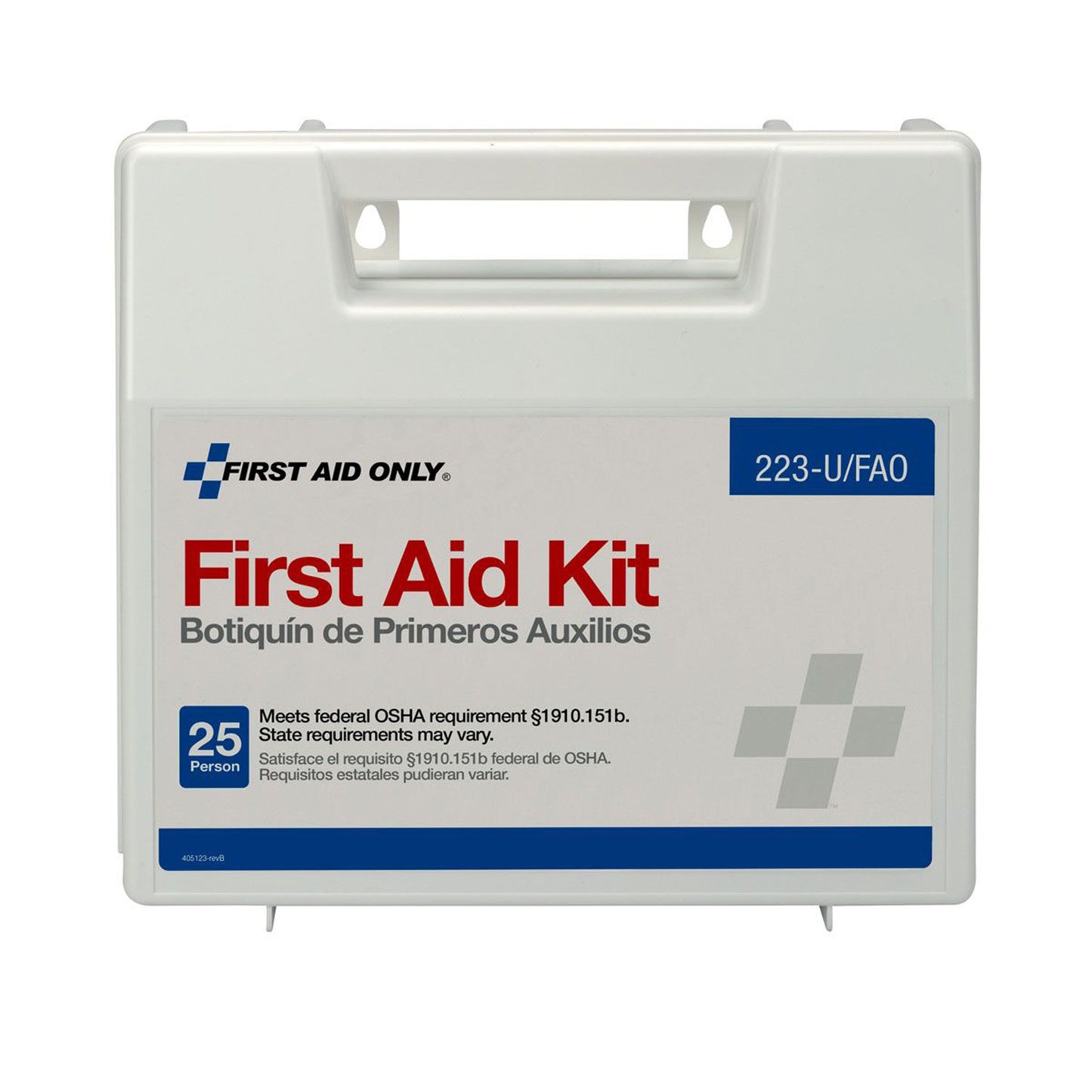First Aid Kit First Aid Only 25 Person Plastic Case