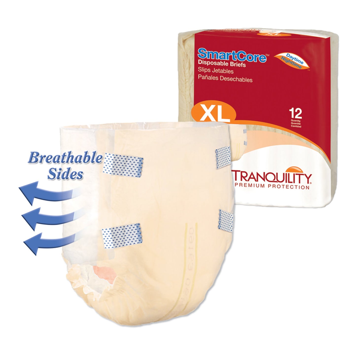 Tranquility SmartCore™ Maximum Protection Incontinence Brief, Extra Large