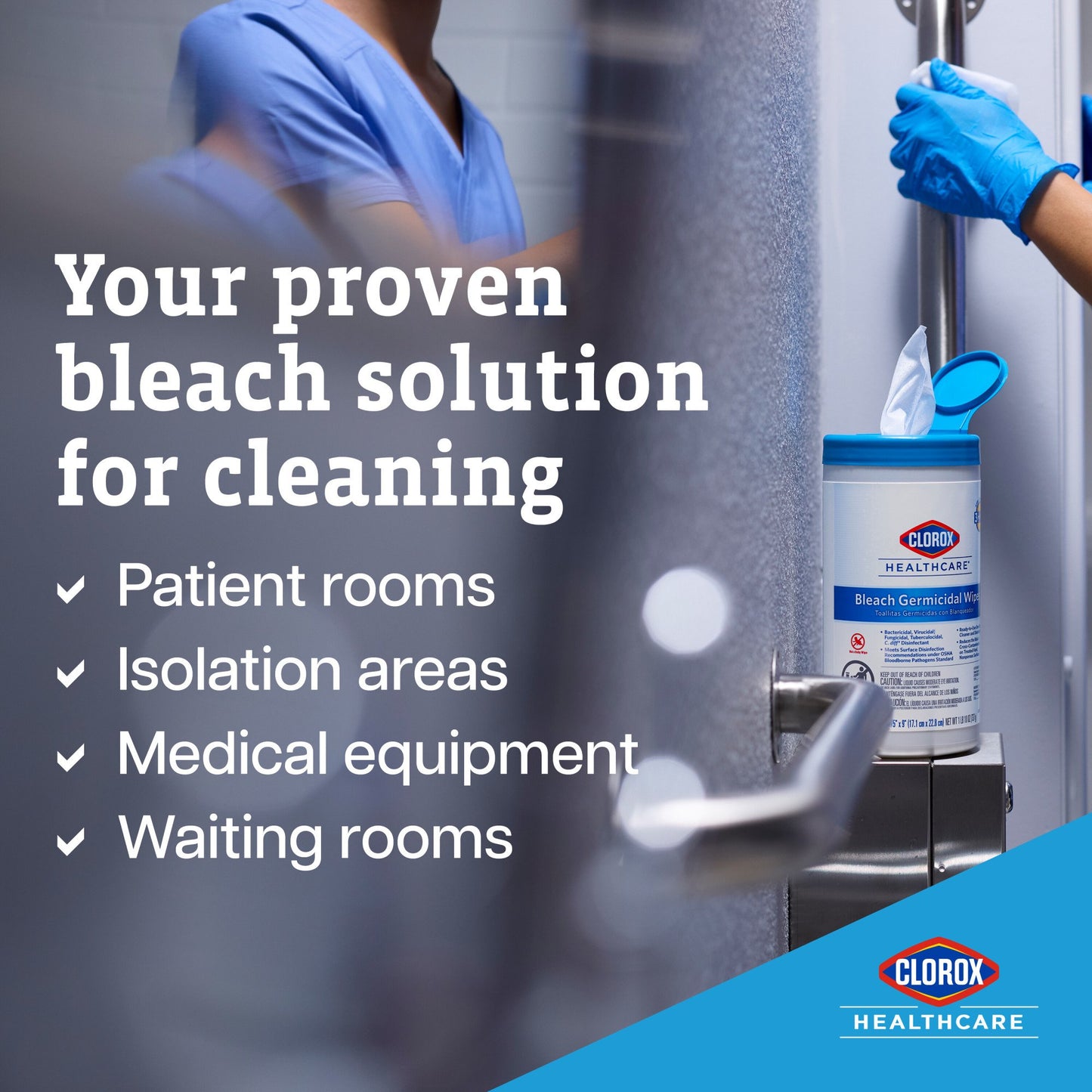 WIPE, CLOROX GERMICIDAL REFILL(110/BX 2BX/CS)