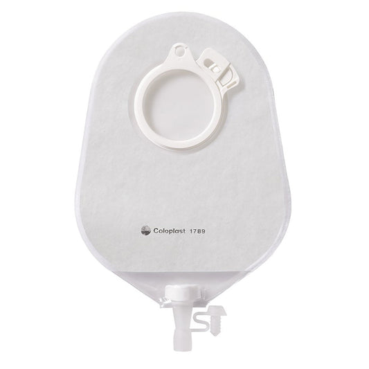 Assura® ColoKids™ Transparent Urostomy Pouch, Green Match