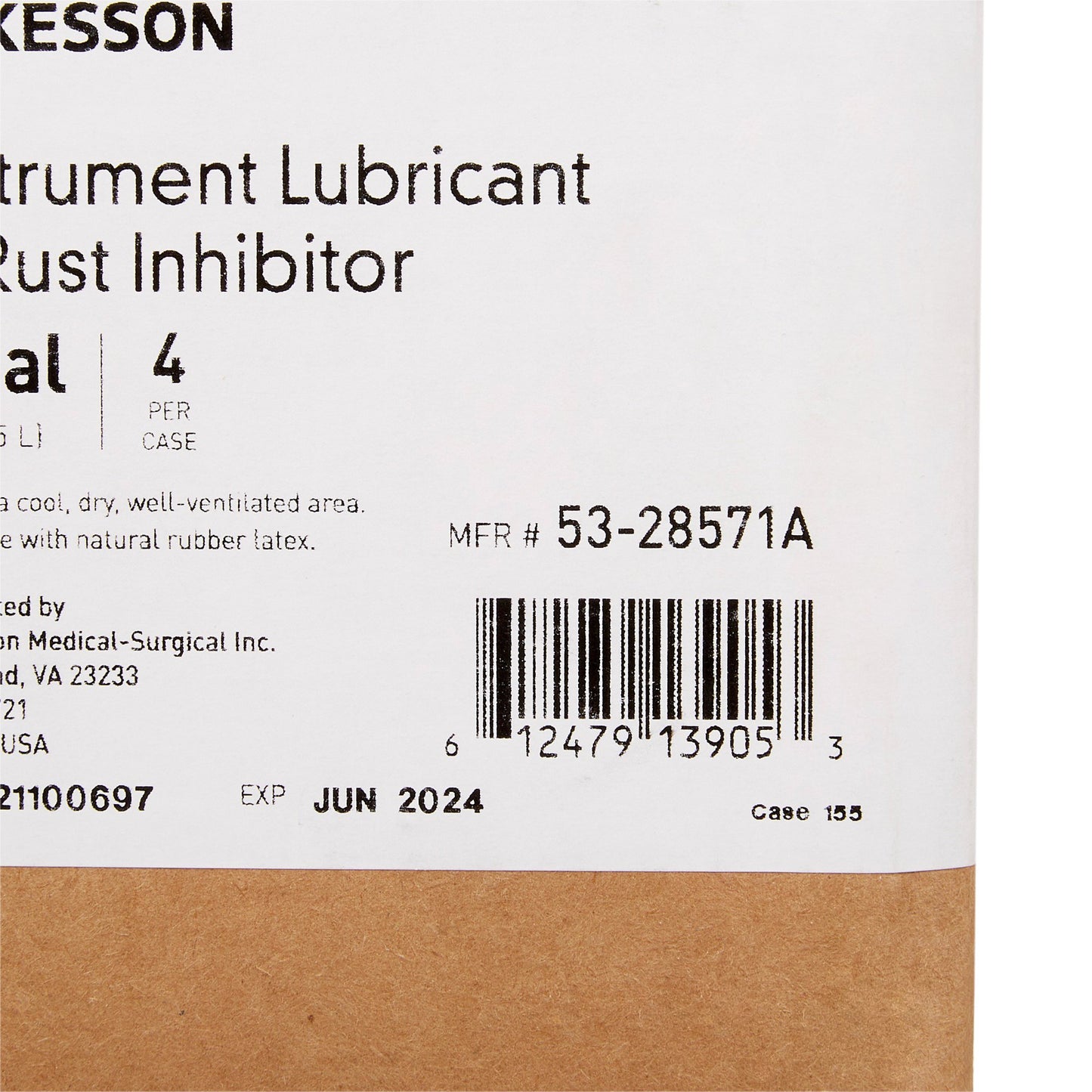INHIBITOR, LUBRICANT/RUST INSTRUMENT LF GL (4/CS)