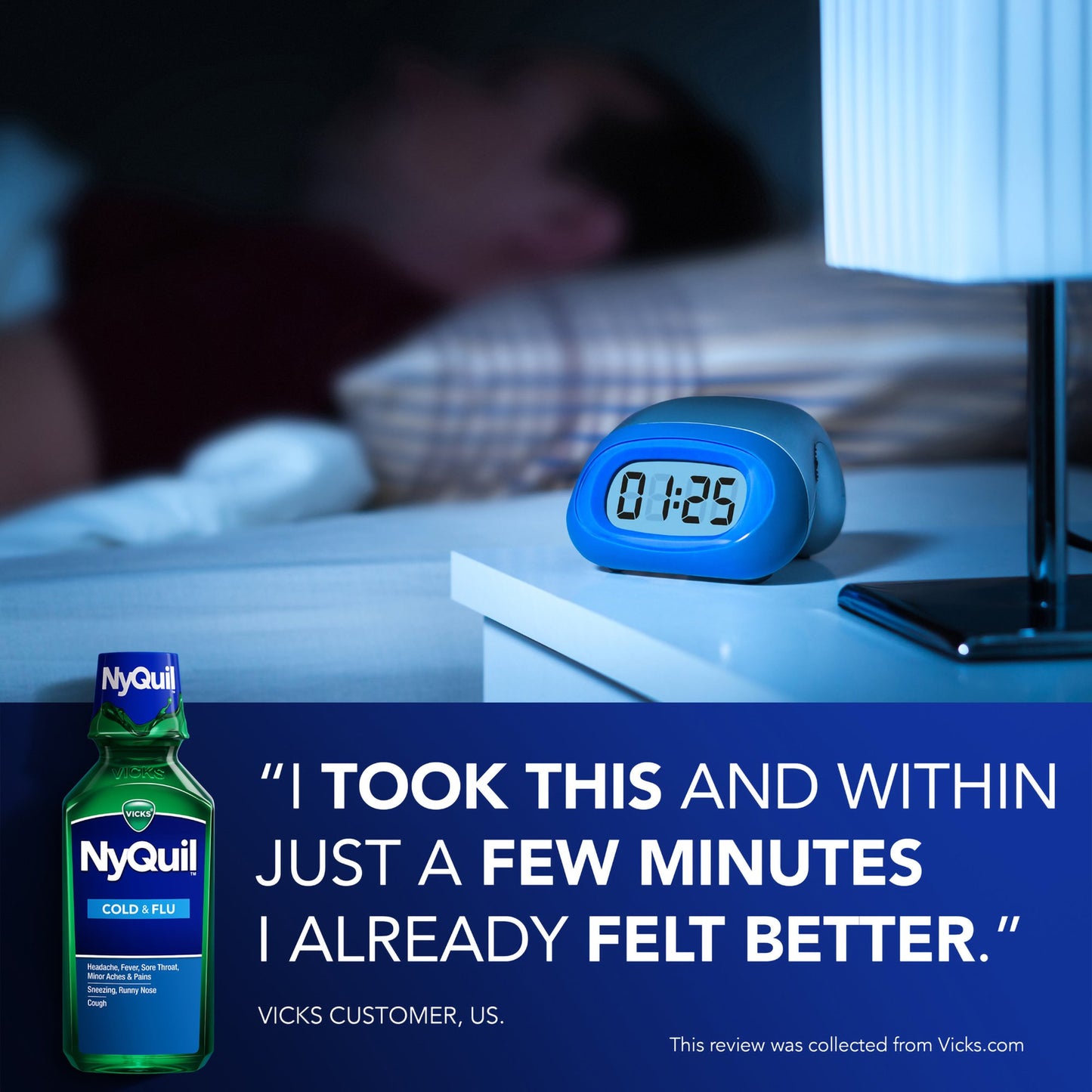 Vicks NyQuil Cold & Flu Nighttime Relief Liquid