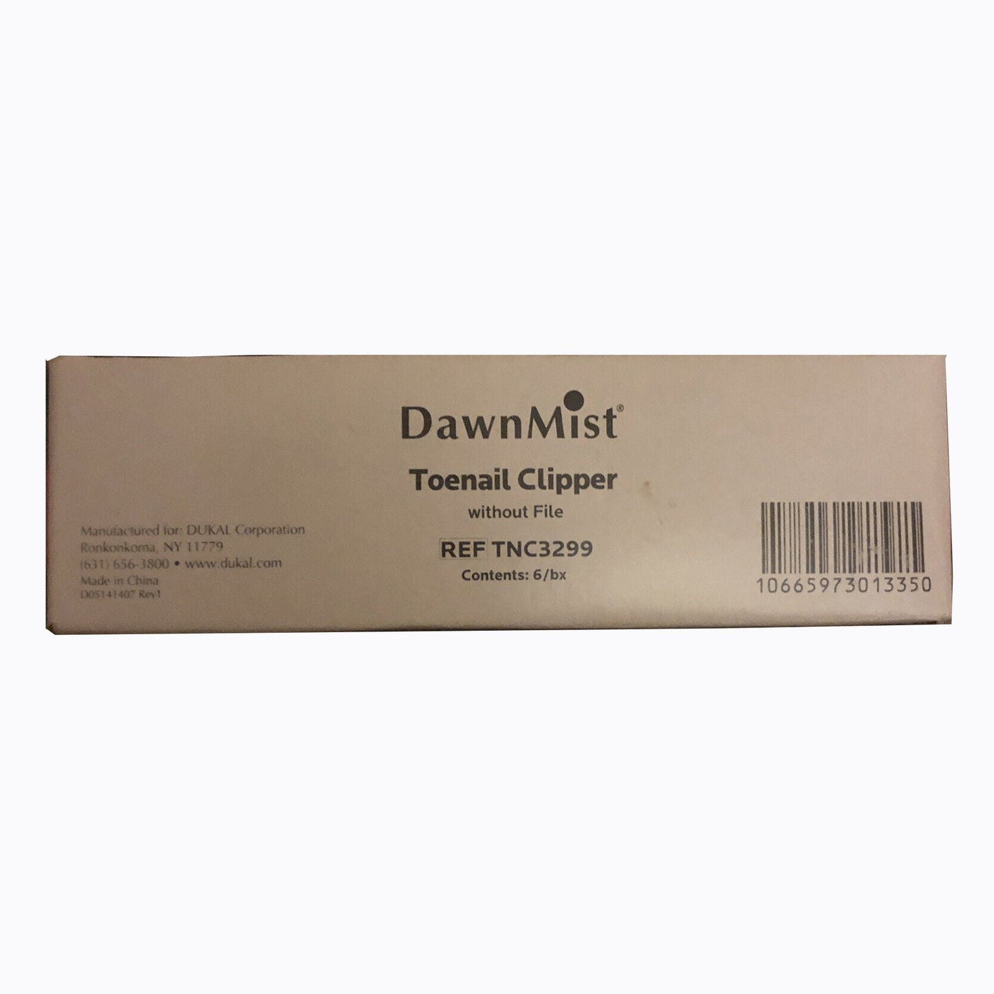 CLIPPER, TOENAIL (6/BX 24BX/CS)