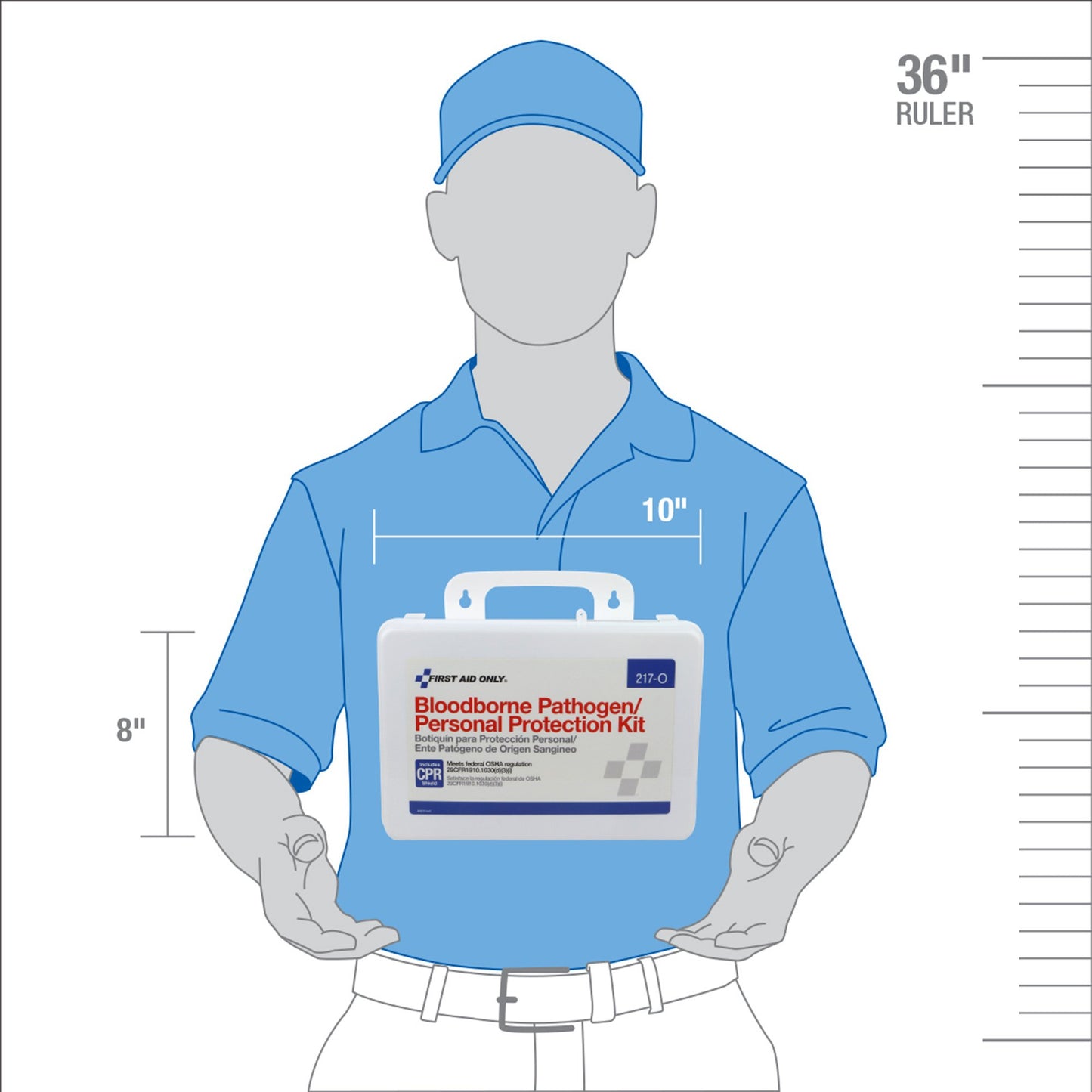Blood Borne Pathogen / Personal Protection Kit First Aid Only