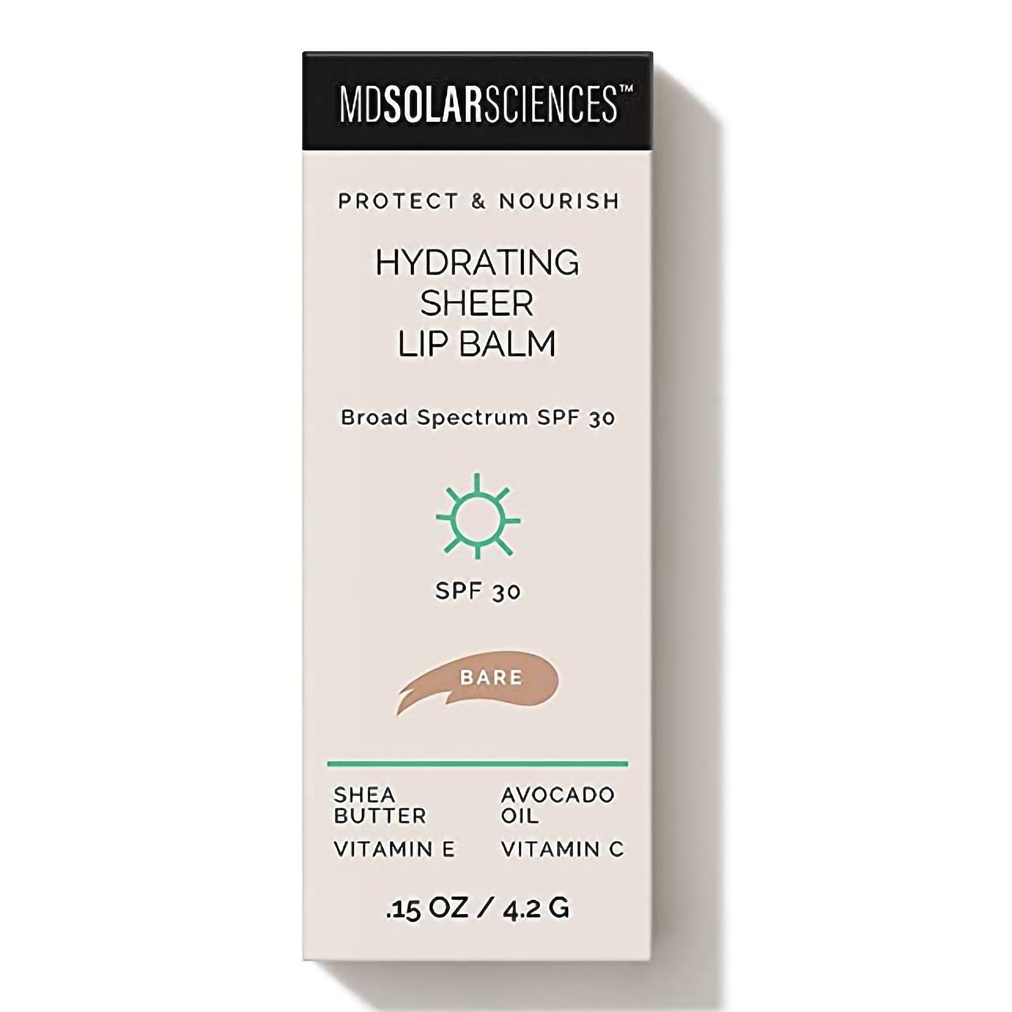 BALM, LIP SPF 30 HYDRATING SHEER BARE 0.15OZ (6/PK 8PK/CS)