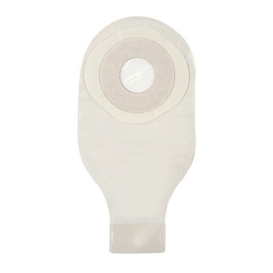ActiveLife® One-Piece Transparent Colostomy Pouch, Pre-cut to Fit 19mm Stomas