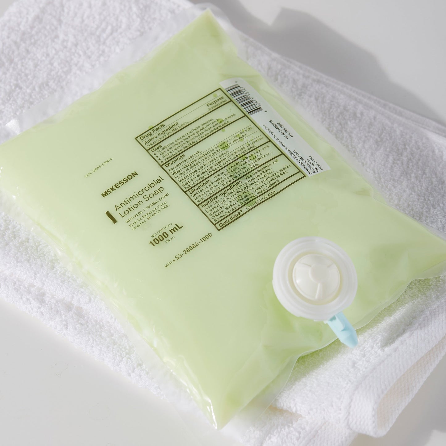 SOAP, ANTIMIC LOTION ALOE DISC1000ML (10/CS)