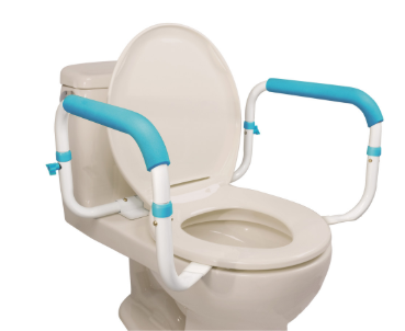 Drive Medical AquaSense On-Bowl Toilet Safety Rail