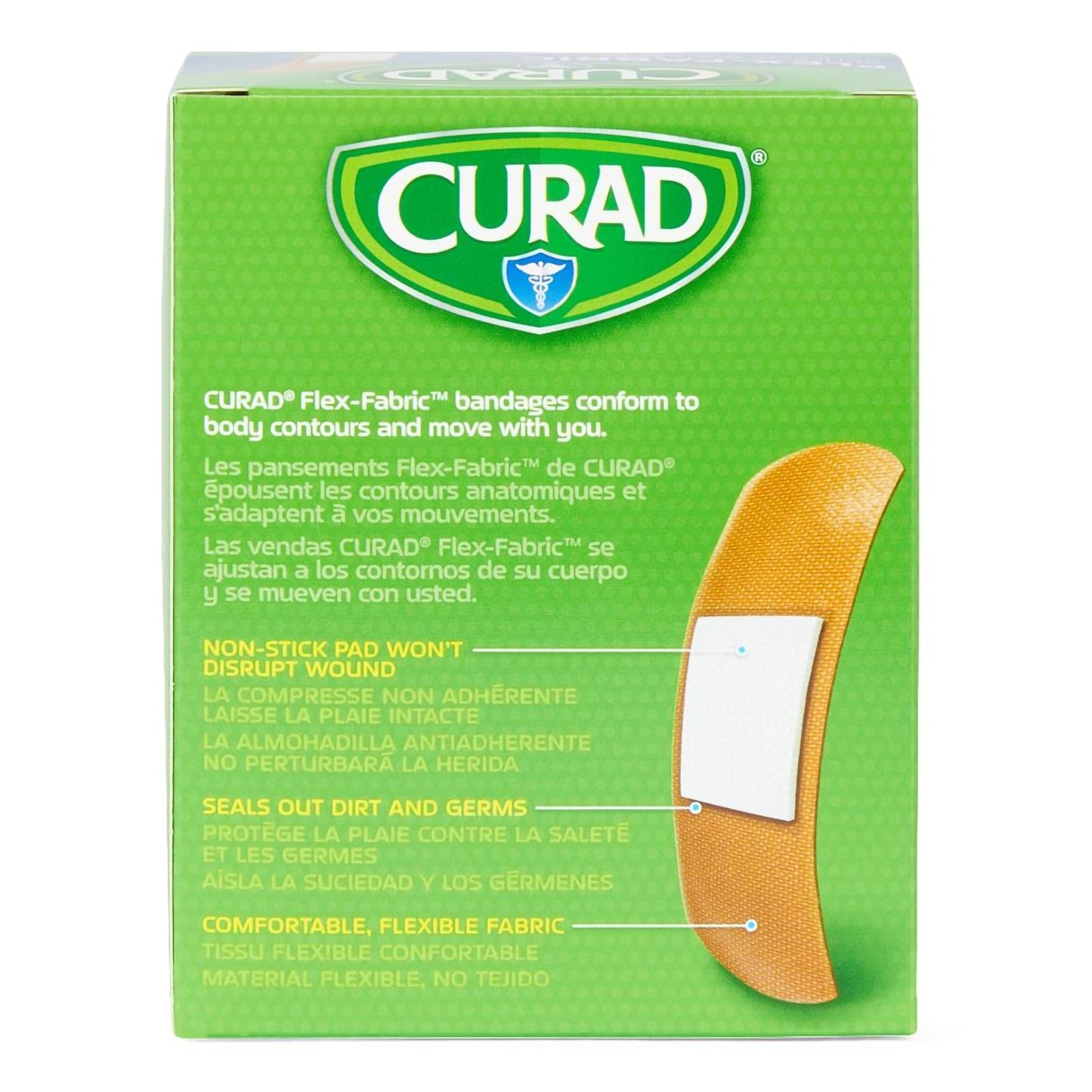 BANDAGE, ADHSV WOVEN 1"X3" (100/BX 12BX/CS)